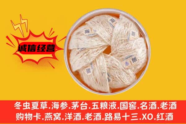 焦作市解放回收燕窝